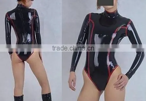 Latex catsuit