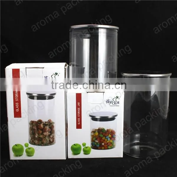 china professional manufacture high quality borosilicate glass bottle with gift box packig