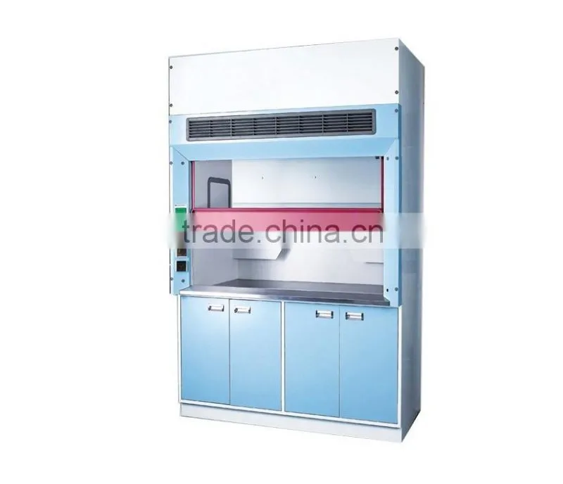 FH1200/1500/1800 Chemical Resistant Laboratory Steel Fume Hood with Fume Scrubber, 59'' Width x Depth 31.5' 'x Height 92.5''