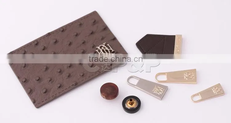 Fashion leather labels for handbags