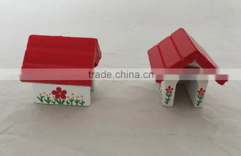 Novelty Wooden Crafts Simple Small House for Kids