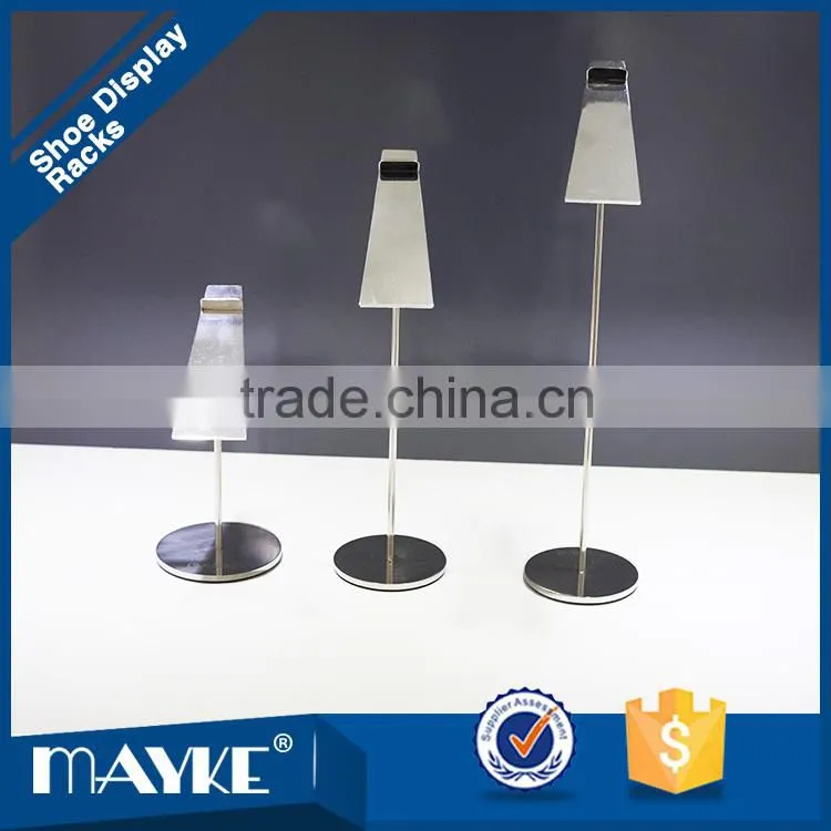 Unique Brillant Steel Shoes display Stand