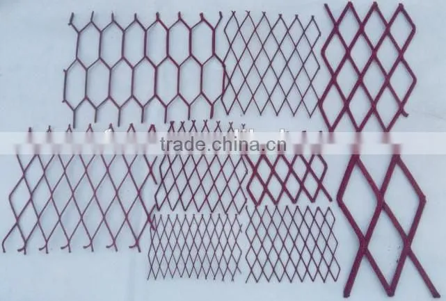 Galvanized/Powder painting steel perforated expanded metal