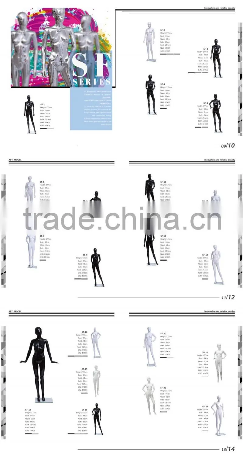 New arrival!!!! More posture!!!Plastic Female Mannequin