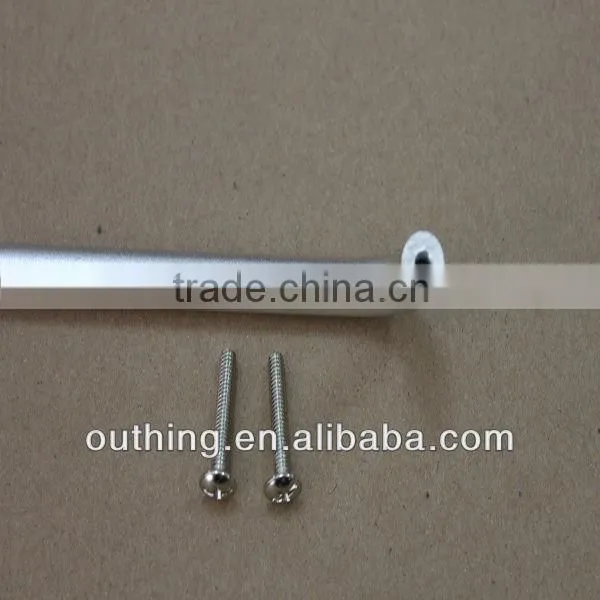 anodized sand aluminum alloy bent handle for furniture,kitchen cabinet D2004