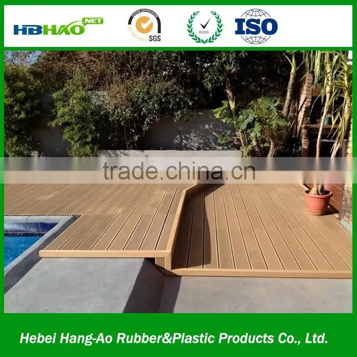 Canton Fair Wpc Floor Board/Plastic Wood Wpc Decking