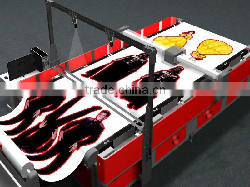 Printed Fabric Laser Cutting Machine with Vision System