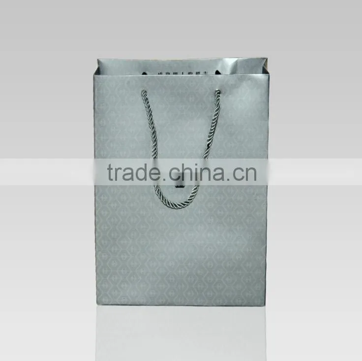 High quality thermoprint paper gift/Clothes/Jewelry/ Cosmetic bag custom made shopping bags