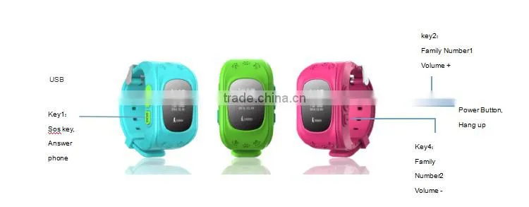 newest colors factory supply kids gps watch phone wifi kids watch