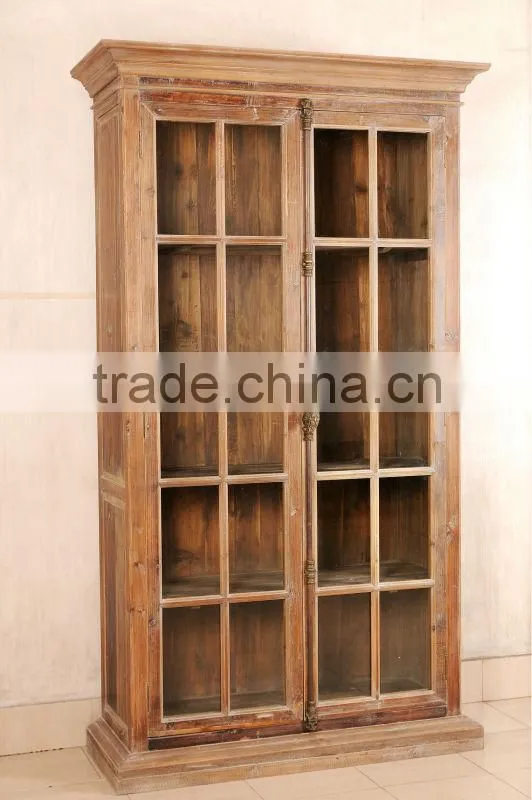 The solid Oak bookcase furniture of Romi