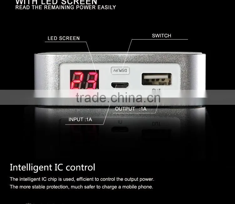 indian gift items, mini USB universal power bank 7800mah