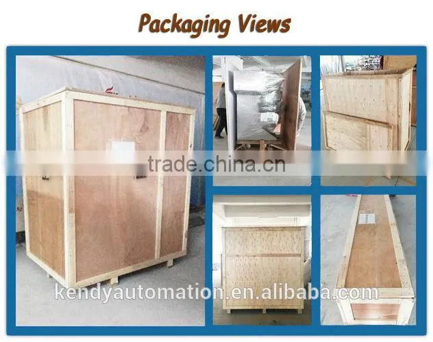 Automatic boxing sealing machine for food factory with plexiglass cover