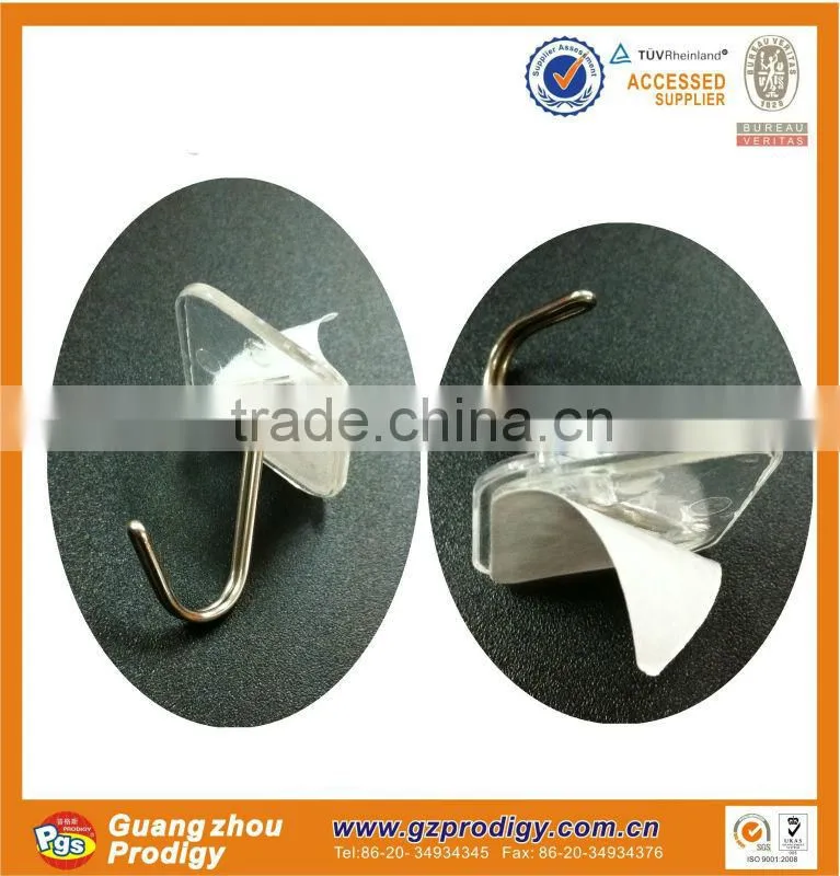 self-adhesive daily use plastic cable hook hang clip free hanging hook