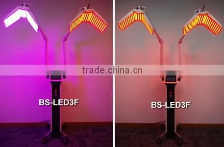 pdt led therapy beauty machine with Red Blue Yellow and Infrared Light
