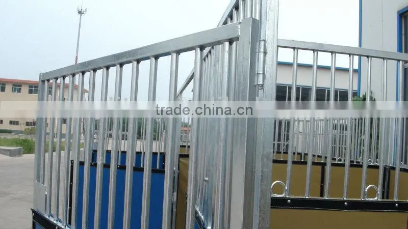 Galvanized or PVC horse stable frame