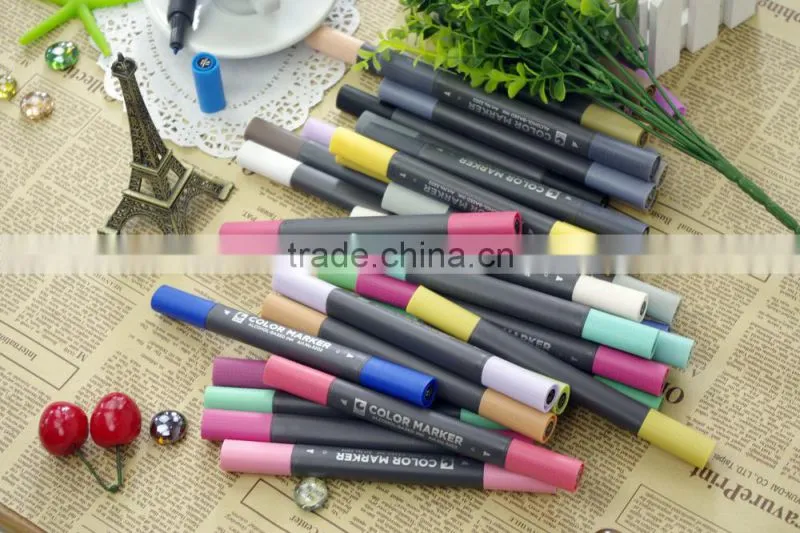 124colors non-toxic copic marker pen supplier