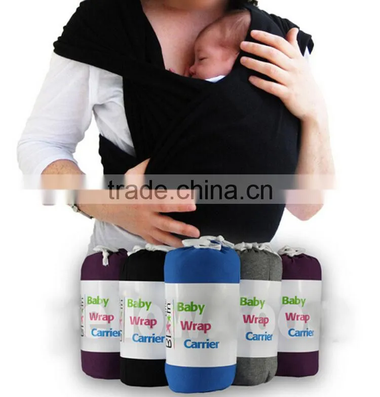 Factory supplier wholesale best quality cotton baby carrier wrap