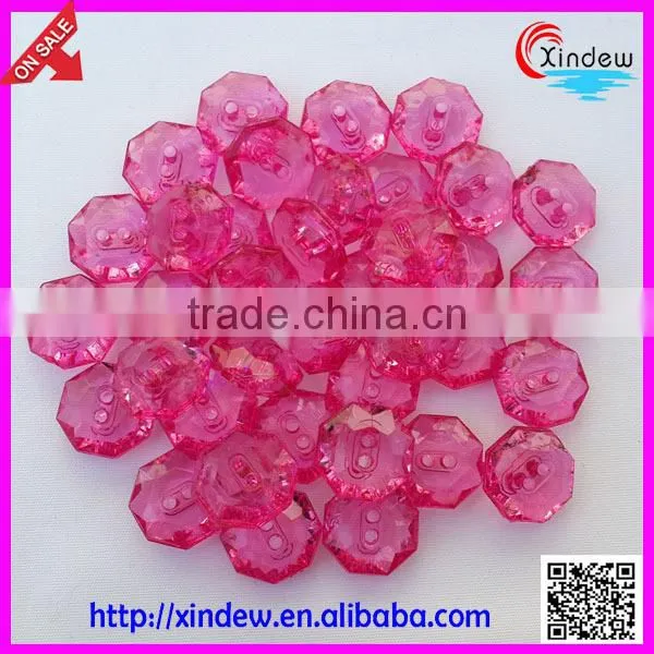 Fashion design arylic buttons for baby sweater/female fashion