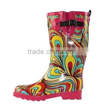 100% natural rubber black horse sex with women rain boots