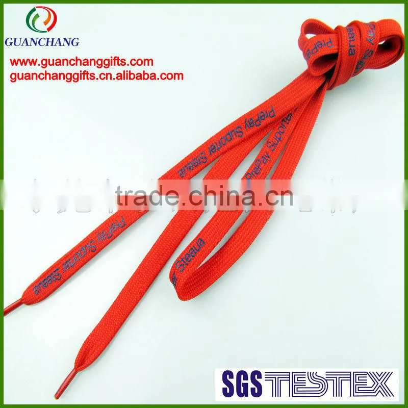 OEM custom waxed round shoelaces