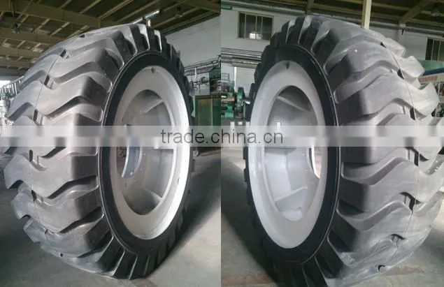 23.5 25 23.5r25 23.5-25 solid tires for mini loader backhoe front skid steer wheel loaders