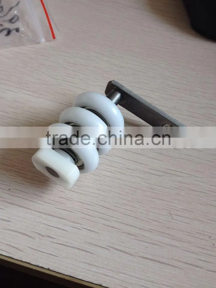 608zz Glass shower door hanging roller