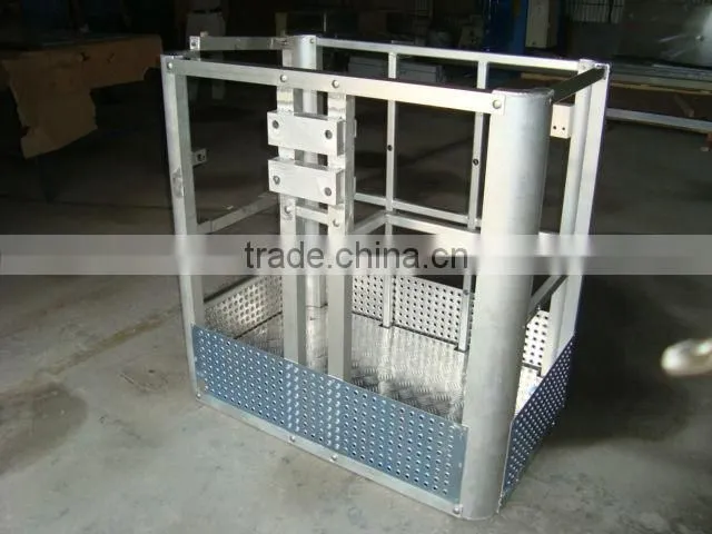 Aluminum alloy lift table for heavy vechiles