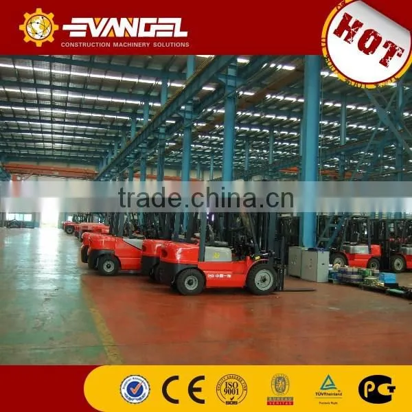 YTO 3 Tons 3 sections 4.5m mast Diesel Forklift Truck CPCD30