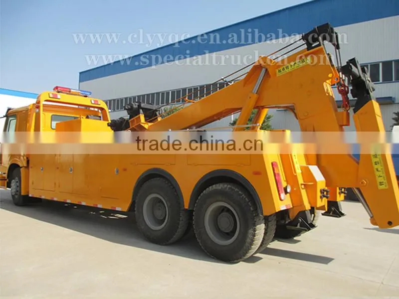 SINOTRUK HOWO 6x4 wrecker tow truck for sale