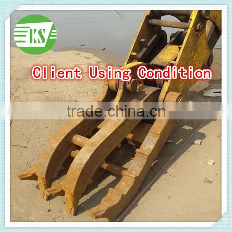 Hydraulic Electric Excavator Scrap Metal Grapple