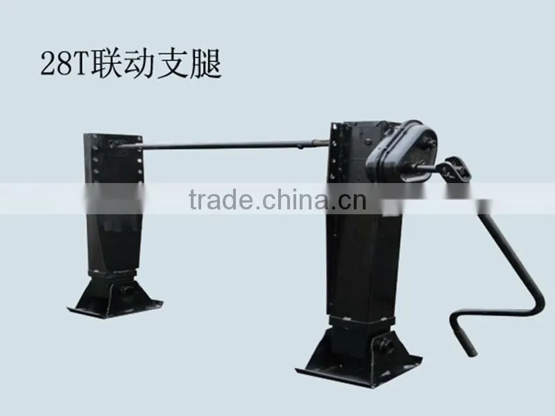 28t supporting leg for 40FT low bed semi trailer parts