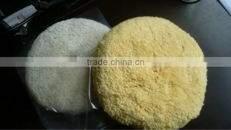 8'' double sides wool buffing pad made by RT112 wool
