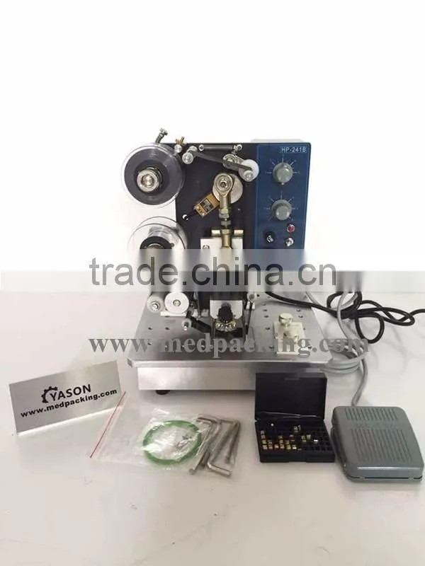 Electric Ribbon Coding Printer date printer Machine