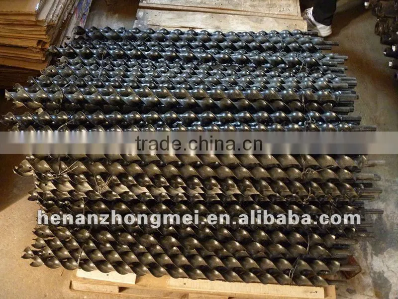 drilling rod pipes/twist drill rod/well screw drill pipe for sale made in china
