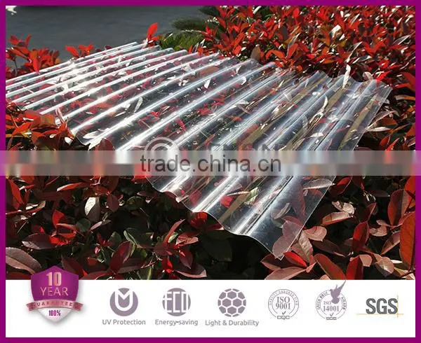 corrugated polycarbonate sheet/corrugated solid sheet/corrugeated roofing sheet