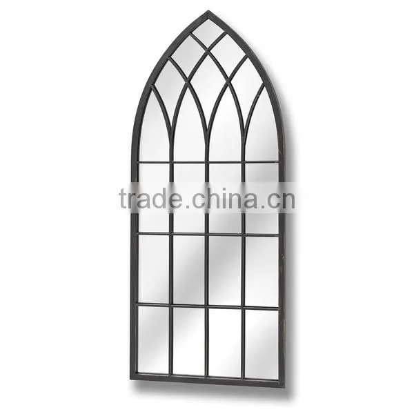 Antique White Antirust Decorative Wall Mirror