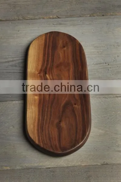 Black Walnut Serving Tray Wooden Fruit Tray Dessert Plate Little Dishes