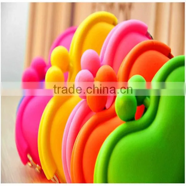 Eco-friendly & Non-toxic silicone coin purse with factory price