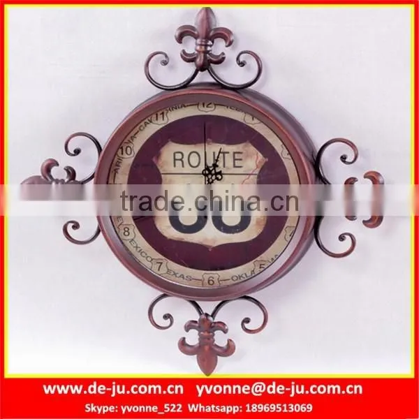Diamond Setting Metal Custom Wall Clock