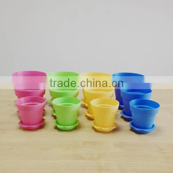 Plastic flower pot PP garden planter
