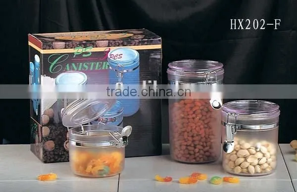 three-airtight food canister