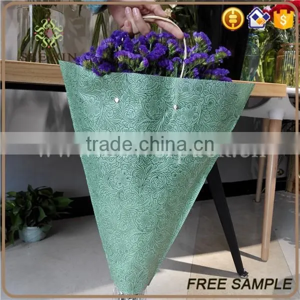 portable new pattern non woven drawstring bags