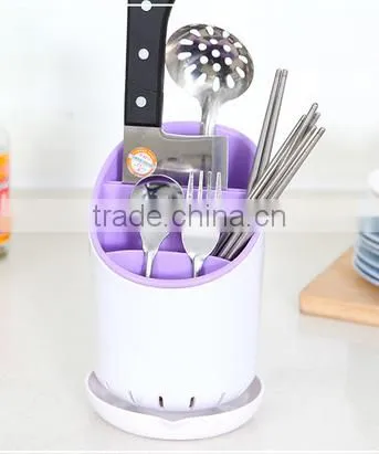 Wholesale Stock Small Order Plastic Capable of Draining Kitchen Tableware Storage Holder
