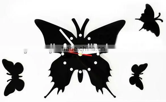 Supply fashion novelty and beautiful decoration wall clock