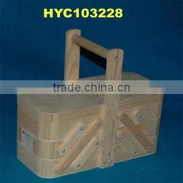 Wooden Sewing Box