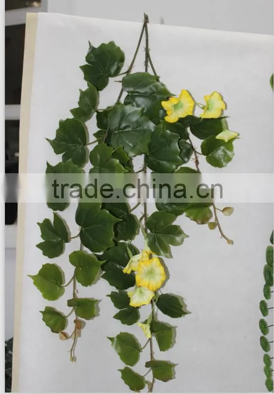 PE artificial hanging vines for restaurant decoration