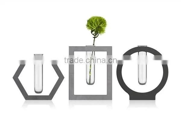 Home decorative custom hanging concrete plant pot cement flower pot