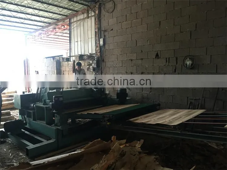 wood rotary peeling lathe / spindleless peeling machine / veneer peeler