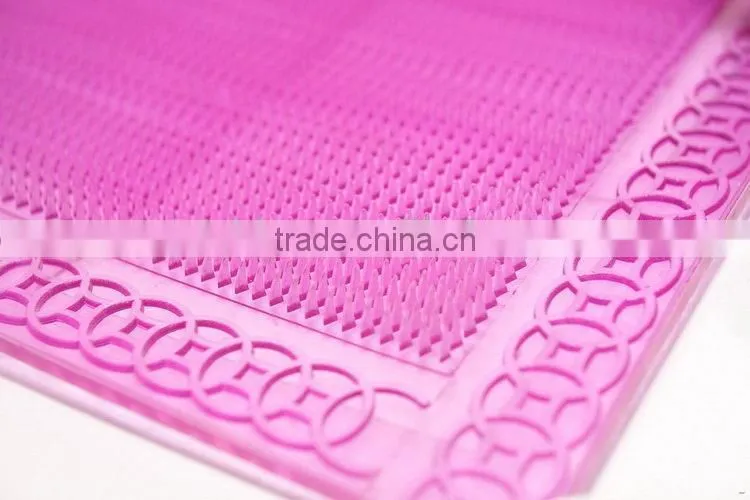 Economic professional pvc foam bath mat non-slip pvc mat