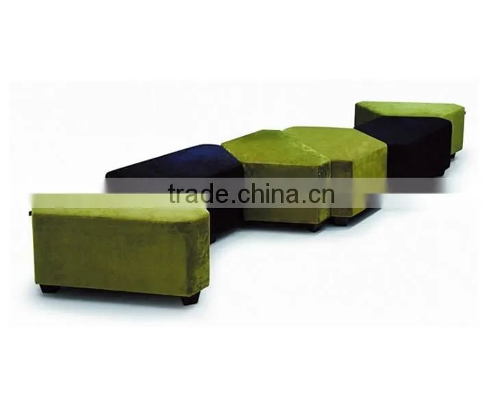 Changeable magical colorful waiting rest stool chair cheap furniture import from China for project